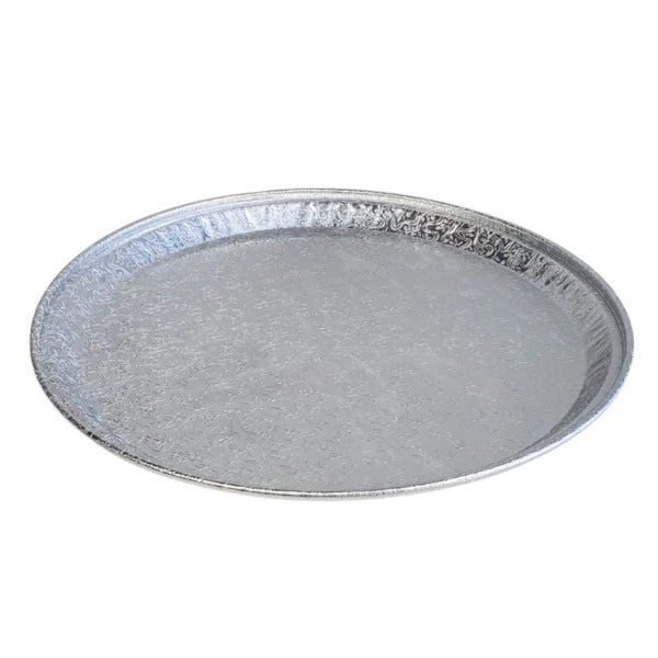 Rhino 12" Silver Round Catering Trays – 50 pcs