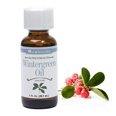 LorAnn Oils Wintergreen Flavor, Natural - 1 OZ # 0050-0500 - Papagino Foods Inc.