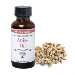 LorAnn Oils Anise Oil Natural 1 oz # 0100-0500 - Papagino Foods Inc.