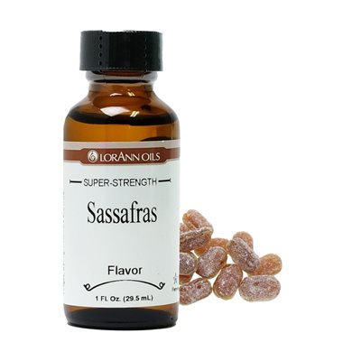LorAnn Oils Sassafras Flavor  - 1 OZ # 0120-0500 - Papagino Foods Inc.