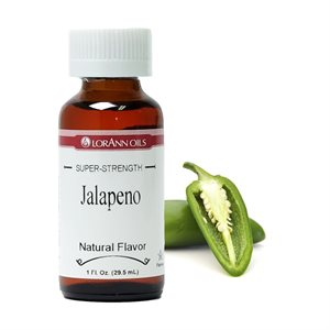 LorAnn Jalapeno Flavor 1oz.  #0154-0500 - Papagino Foods Inc.