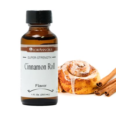 LorAnn Oils Cinnamon Roll Flavor  - 1 OZ # 0212-0500 - Papagino Foods Inc.