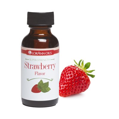 LorAnn Oils Strawberry Flavor  - 1 OZ   #0320-0506 - Papagino Foods Inc.