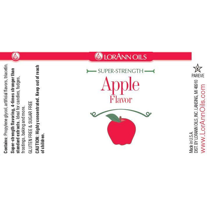 LorAnn Oils Apple Flavor  - 1 OZ - Papagino Foods Inc.