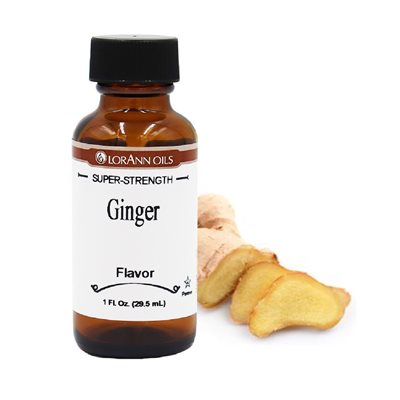 LorAnn Oils Ginger Flavor 1 oz **BBD Nov 2024** - Papagino Foods Inc.