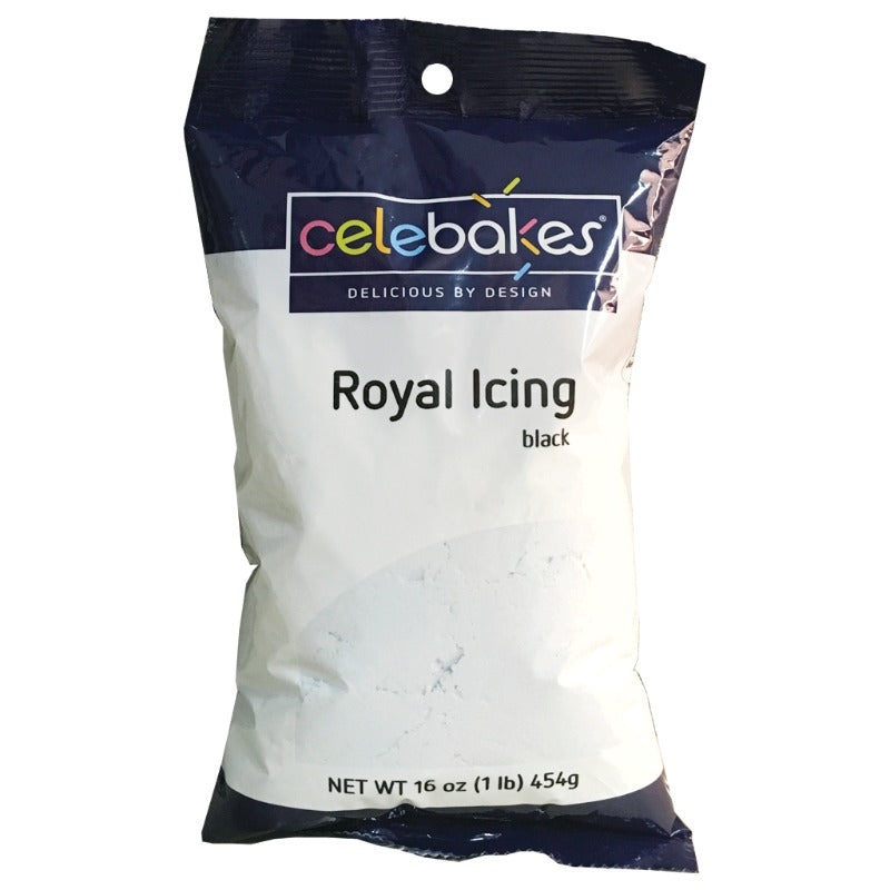Black Royal Icing Mix , 1 lb (16 oz)