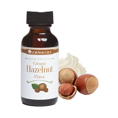 LorAnn Oils Creamy Hazelnut Flavor   - 1 OZ  #0708-0500 - Papagino Foods Inc.