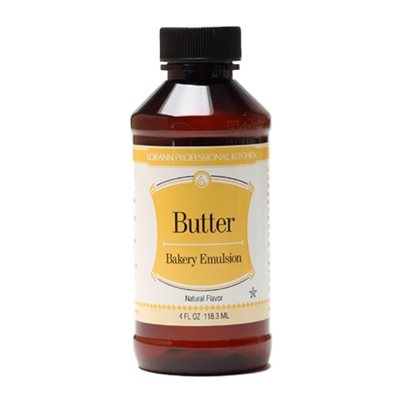 LorAnn Oils Butter (Natural), Bakery Emulsion   - 4 OZ