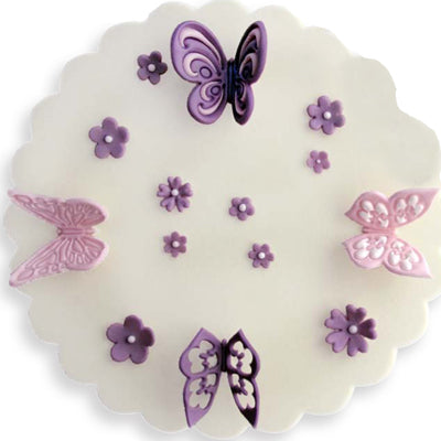 JEM Cupcake Cutter Butterfly Set/4