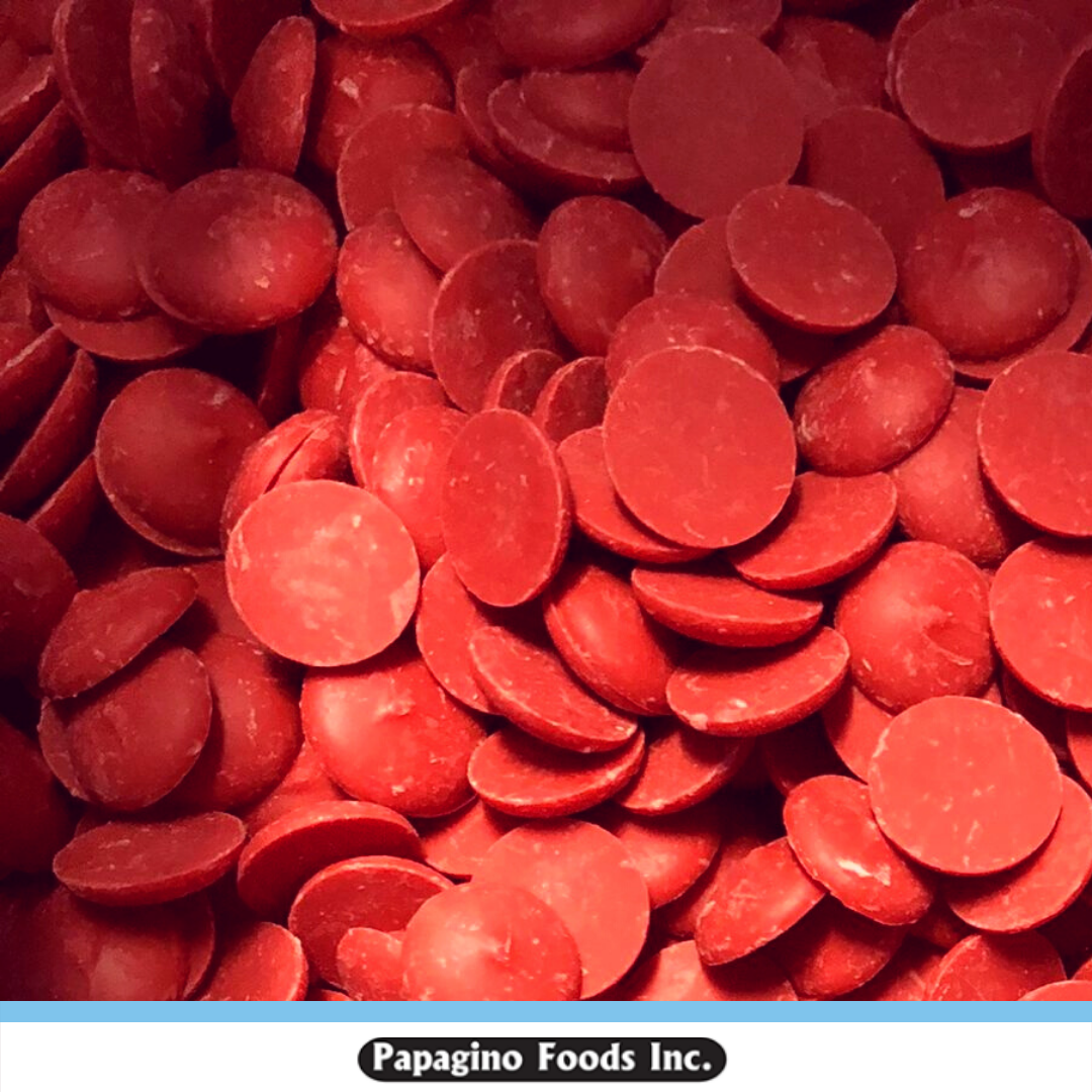 Red Melting Wafers -  1 lb - Papagino Foods Inc.