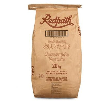 Dark Brown Sugar 20 kg (Pickup Only) - Papagino Foods Inc.