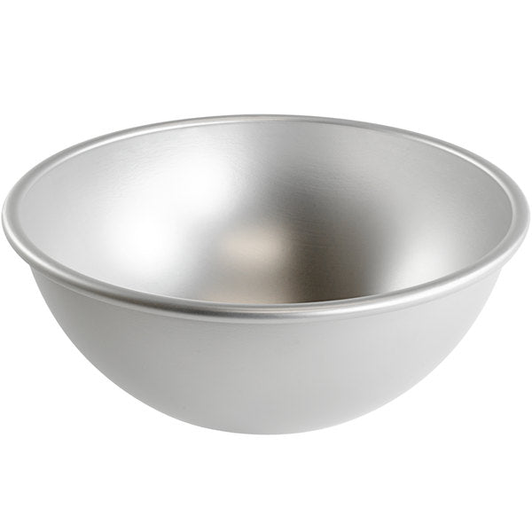 Fat Daddio, Anodized Aluminum, Hemisphere Pan, 10 in Diameter x 5 in Deep (PHA-10) - Papagino Foods Inc.