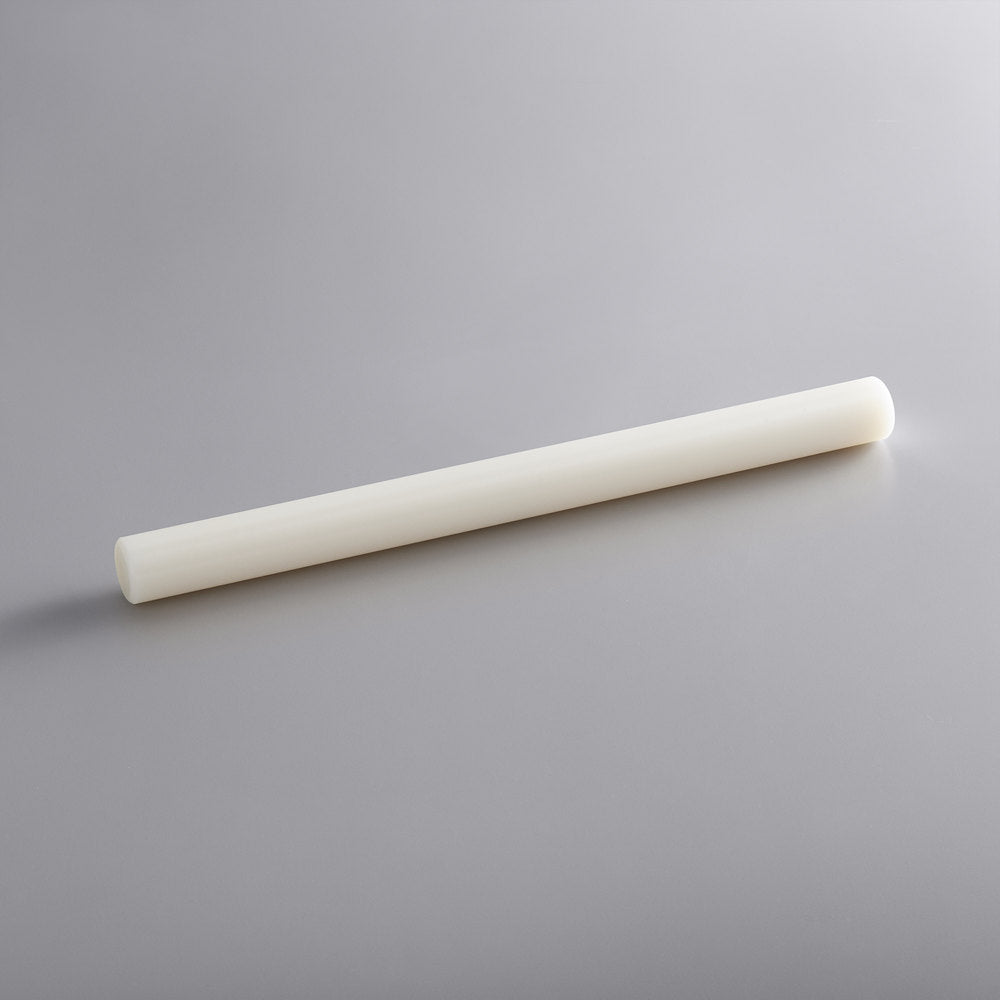 Fat Daddio, Solid Core Polyethylene, Rolling Pin Rod, 20 in x 1 3/4 in Diameter (RPP-20P) - Papagino Foods Inc.