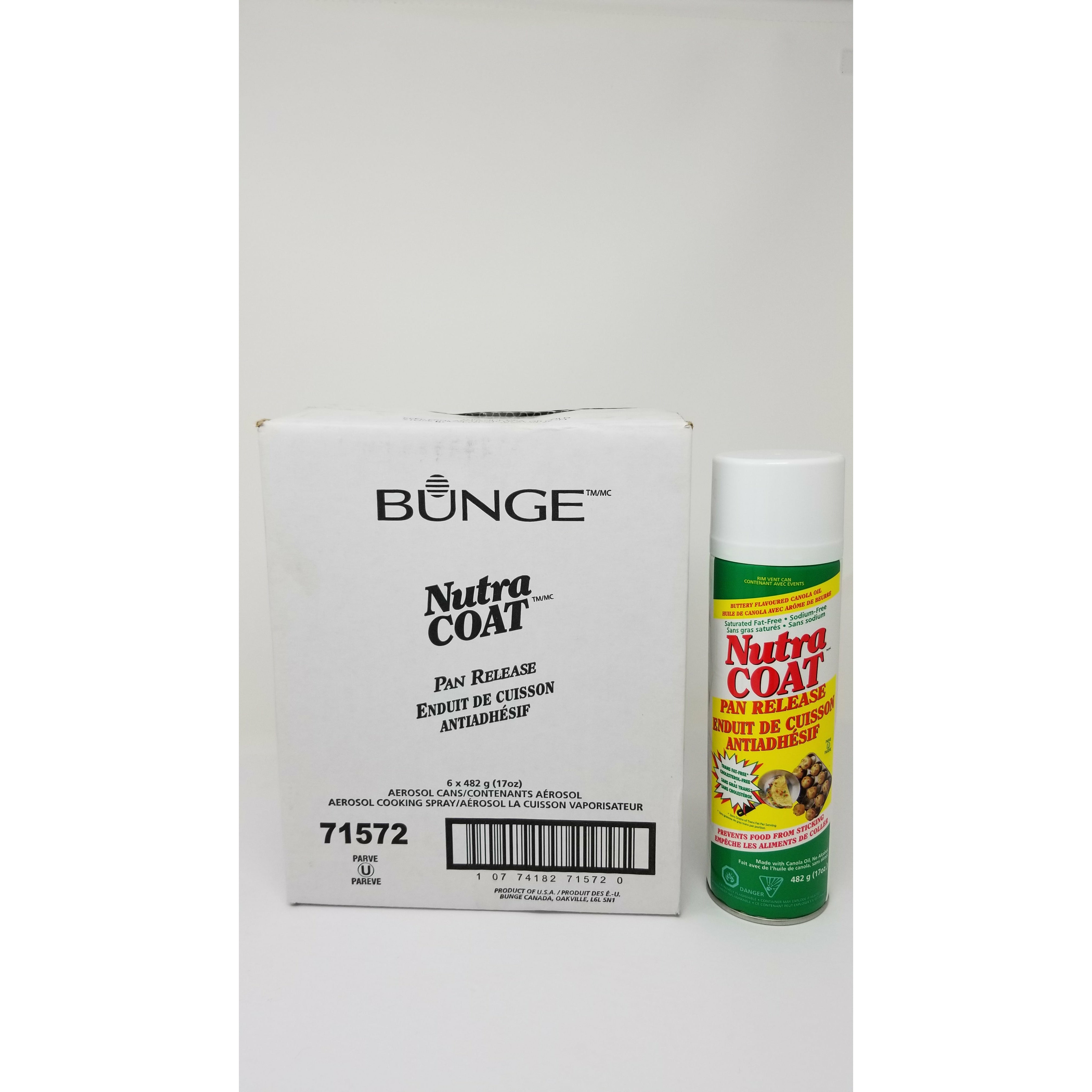 Pan Spray Nutra Coat Butter Flavor - Papagino Foods Inc.