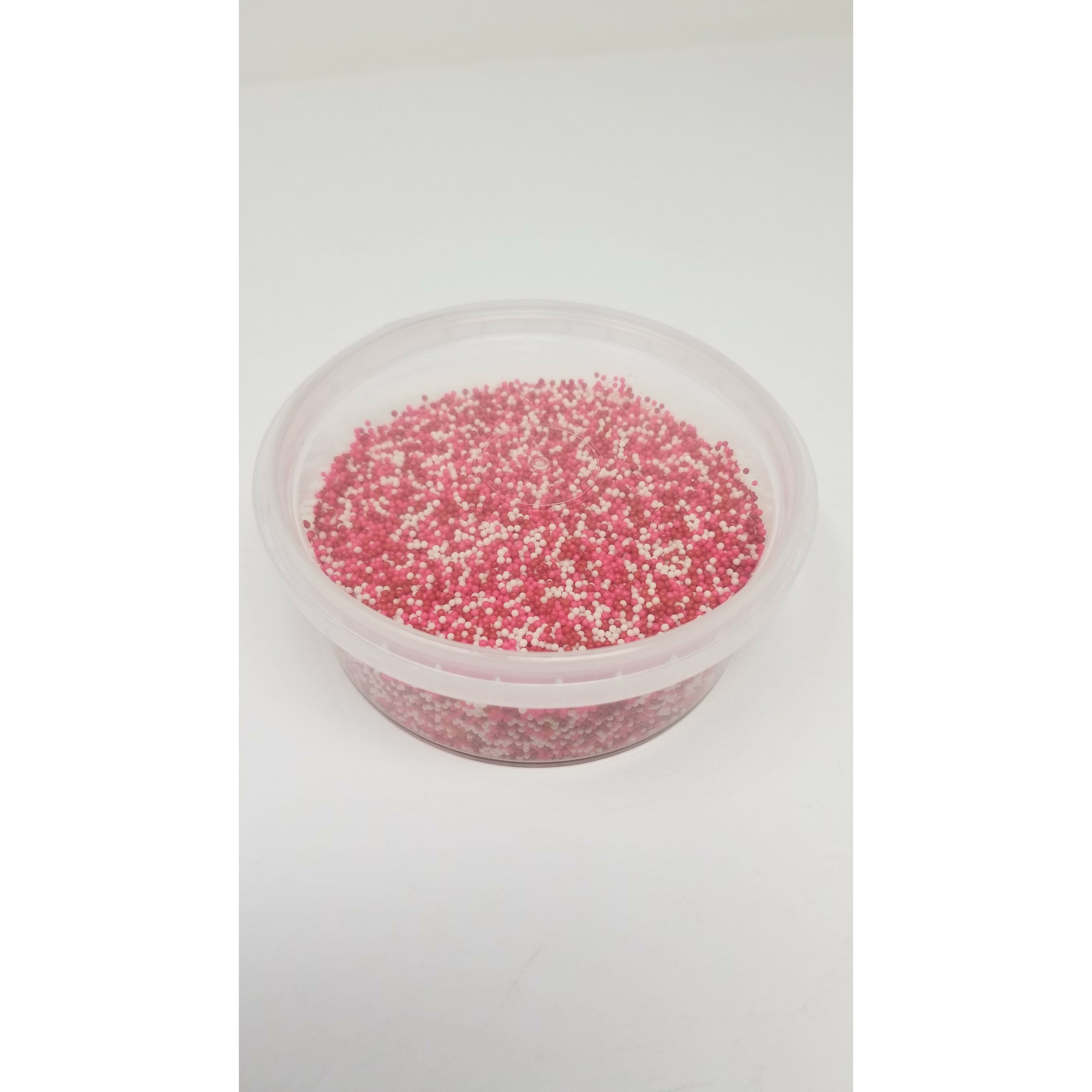 Red/White/Pink Nonpareils 3 oz - Papagino Foods Inc.