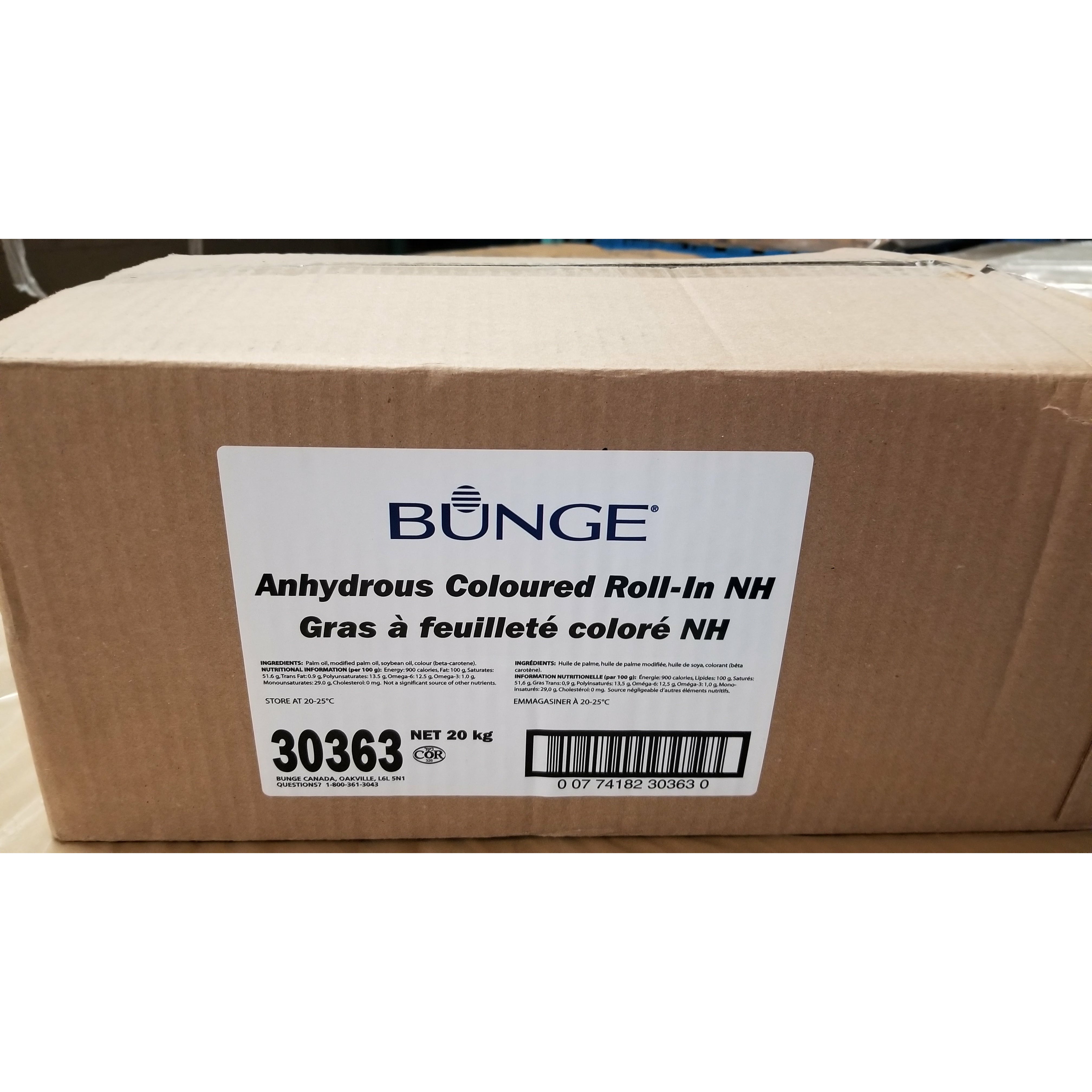 Anhydrous Coloured Rollin NH 20 kg # 30363 (Pickup Only) - Papagino Foods Inc.