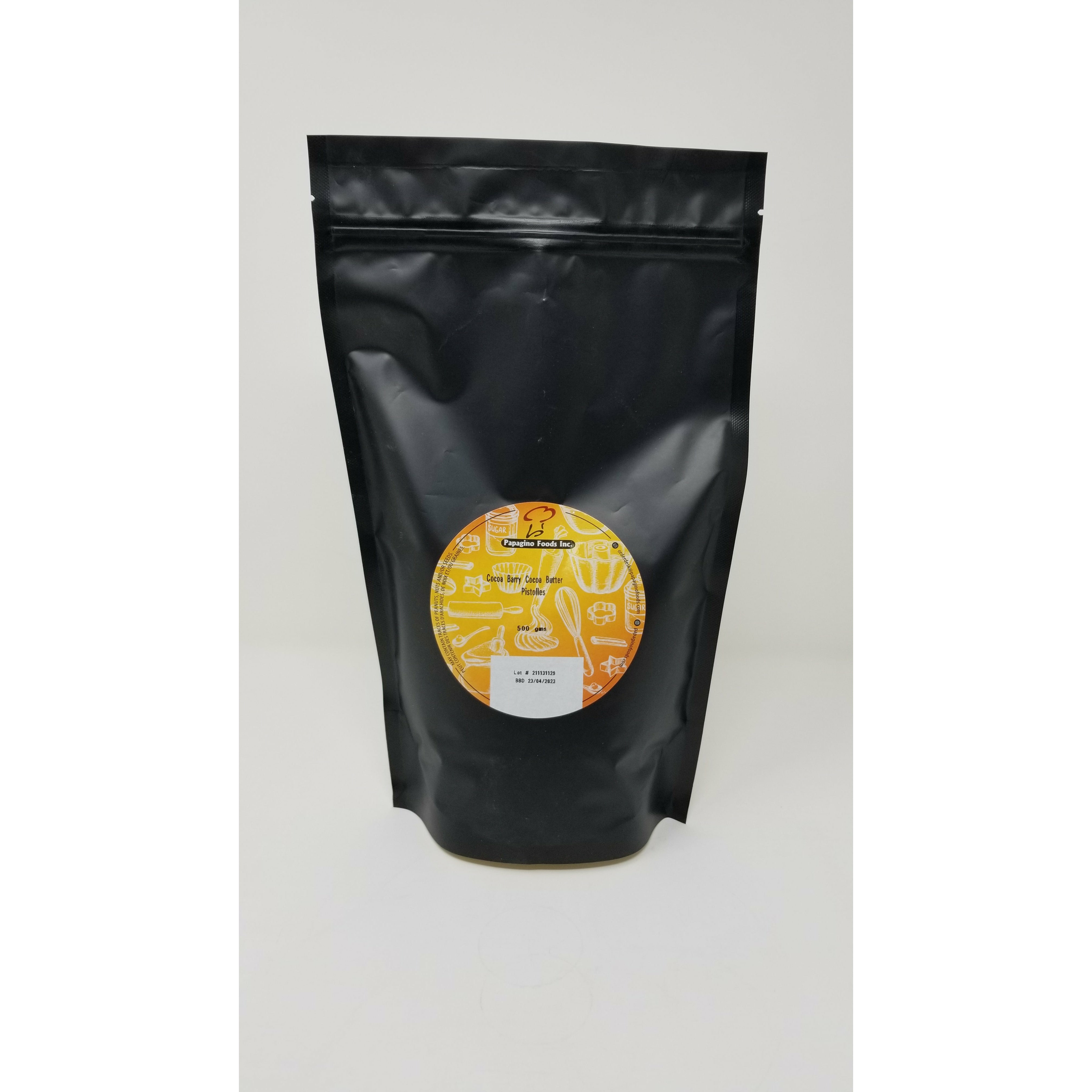 Cacao Barry Cocoa Butter 500 gm repacked - Papagino Foods Inc.