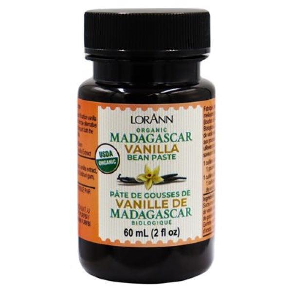 Organic Madagascar Vanilla Bean Paste, 2 oz 3000-0400 - Papagino Foods Inc.