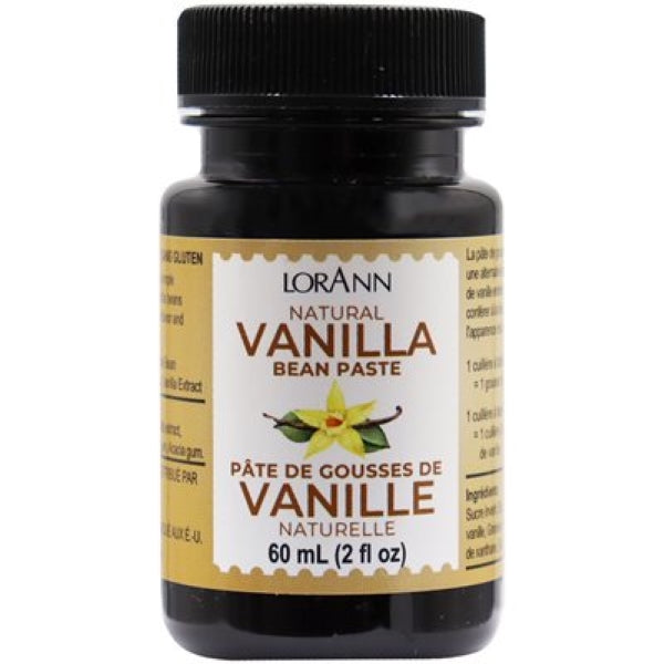 Lorann Natural Vanilla Bean Paste, 2 oz 3003-0400 - Papagino Foods Inc.