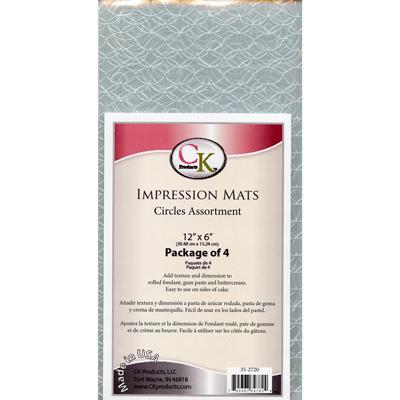 Circles Assortment Impression Mats #35-2720 - Papagino Foods Inc.