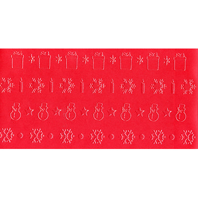 Christmas Border Assortment Impression Mats #35-2790 - Papagino Foods Inc.