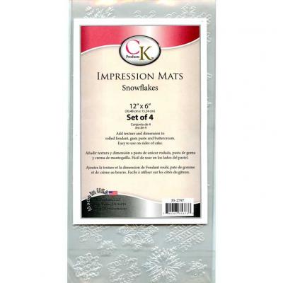 Snowflakes Impression Mats #35-2797 - Papagino Foods Inc.