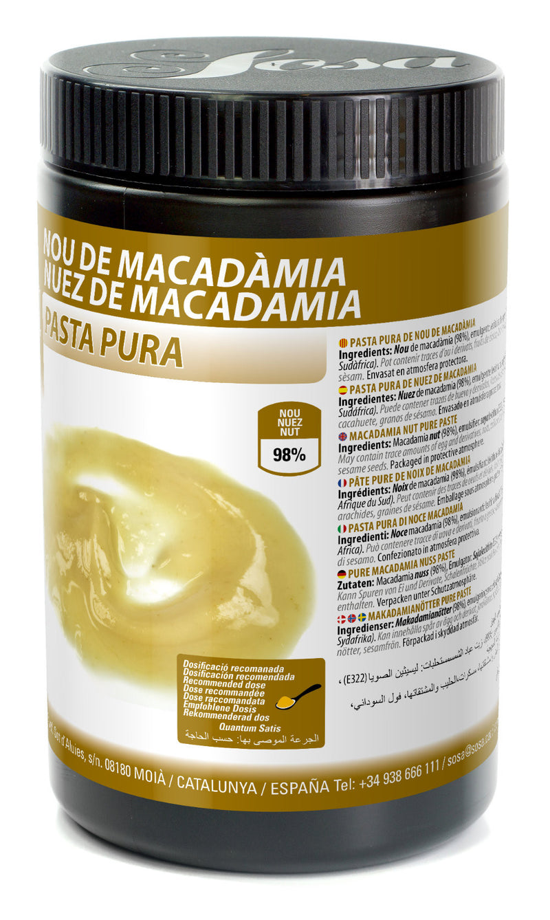 SOSA Macadamia Nut Paste (1kg)