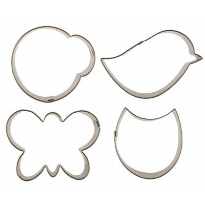 Flutter Friends Cutie Cupcake Cutters set of 4 - Papagino Foods Inc.
