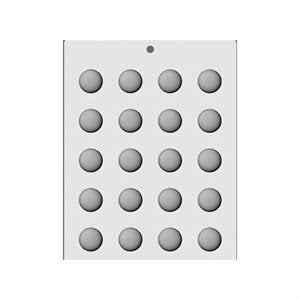 LorAnn Candy Disc Sheet Mold (5524-0000) - Papagino Foods Inc.