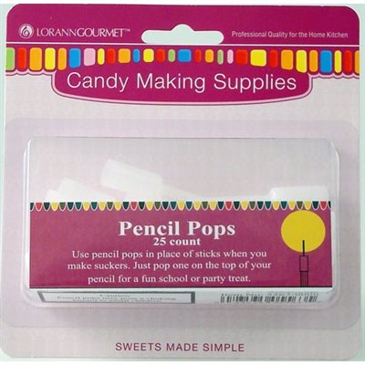 Pencil Pops 25-pack - Papagino Foods Inc.