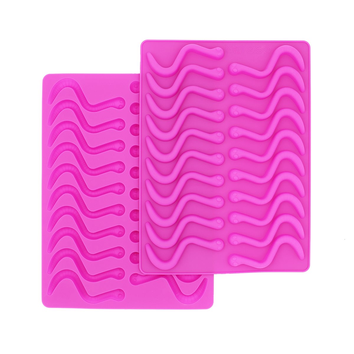 LorAnn Silicone Gummy- Chocolate Worm Mold (#5620-0000) - Papagino Foods Inc.