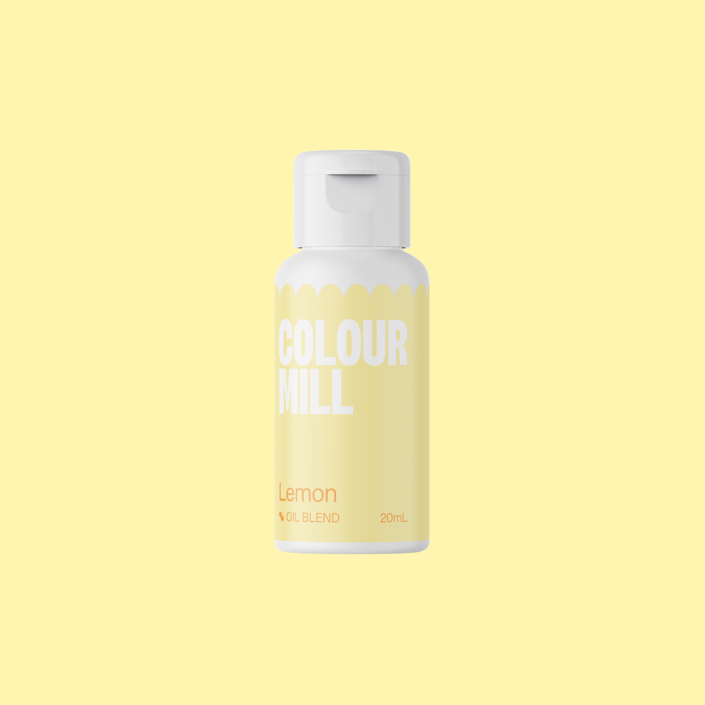 Colour Mill Oil Based Colouring 20 ml Lemon - Papagino Foods Inc.
