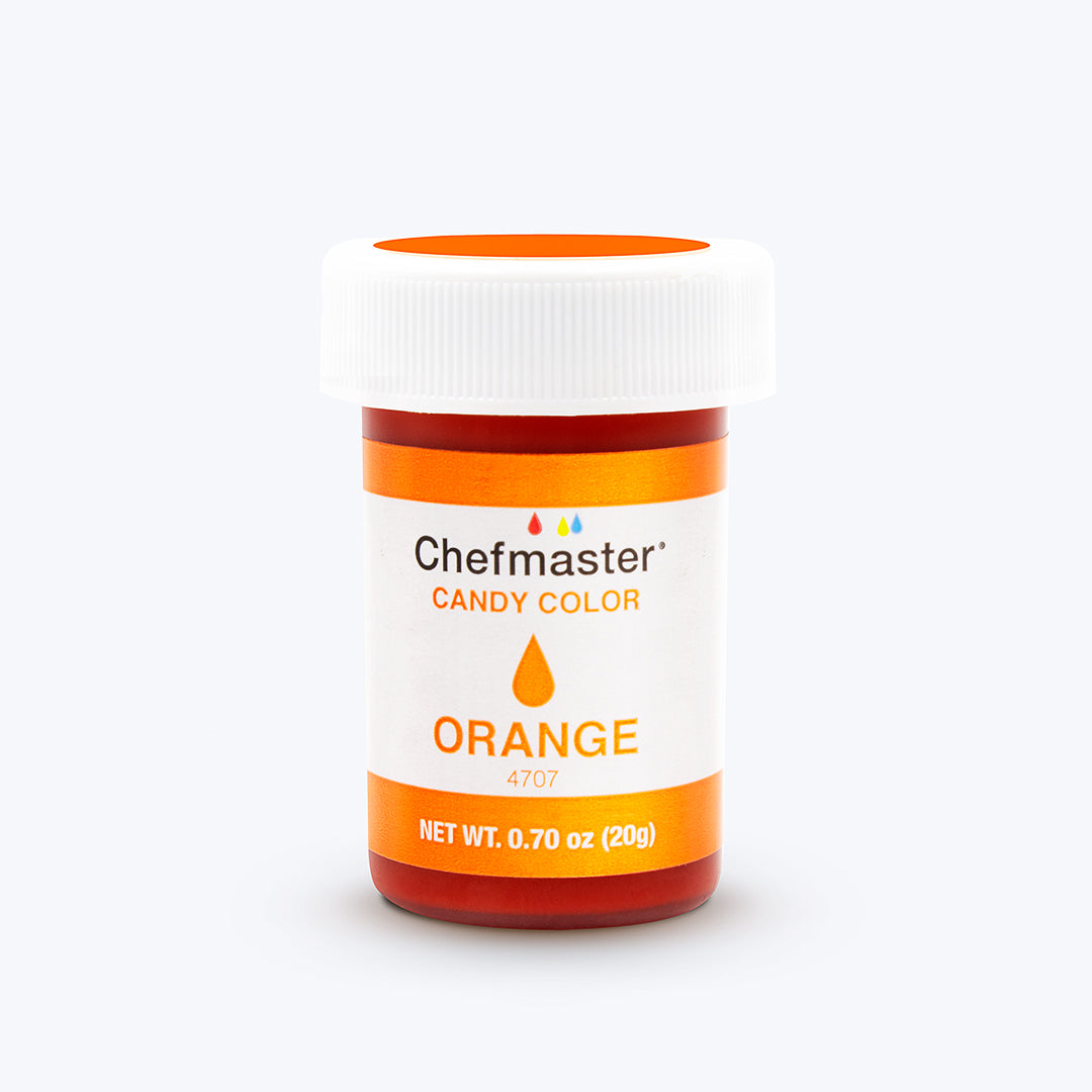 Chefmaster Candy Color Orange .70 OZ - Papagino Foods Inc.