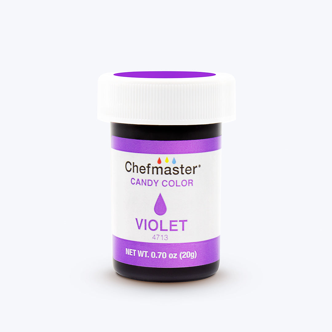Chefmaster Candy Color Violet .70 OZ - Papagino Foods Inc.
