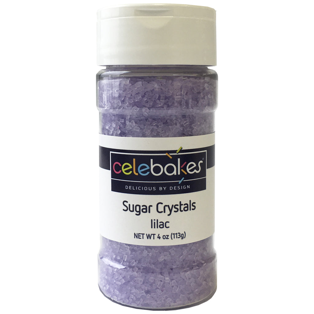 Celebakes Lilac Sugar Crystals, 4 oz. Product #7500-785048 - Papagino Foods Inc.
