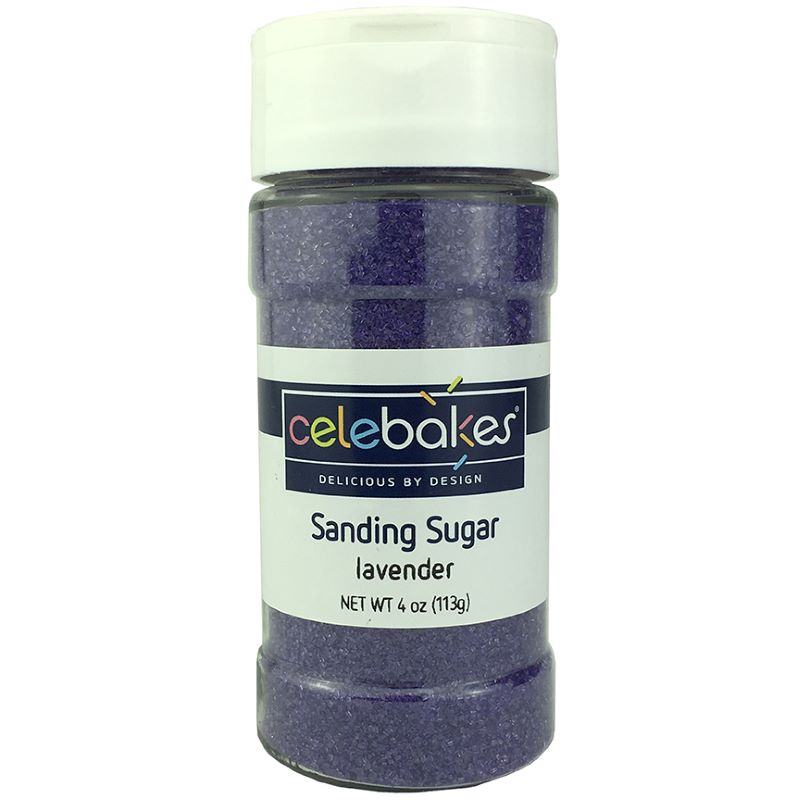 Lavender Sanding Sugar, 4 oz - Papagino Foods Inc.