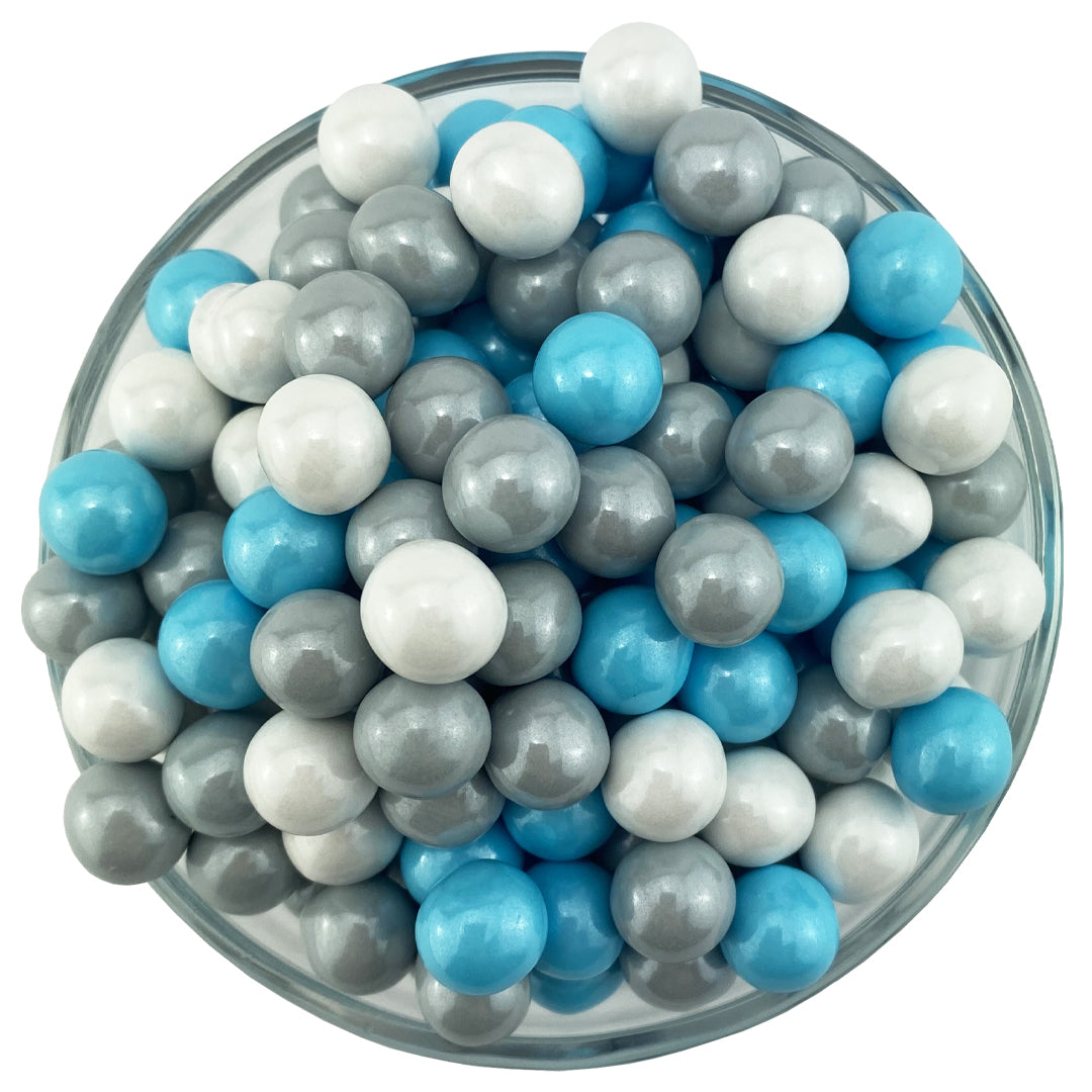 Winter Candy coated chocolate MIX10MM Product #78-273SF 6 oz - Papagino Foods Inc.