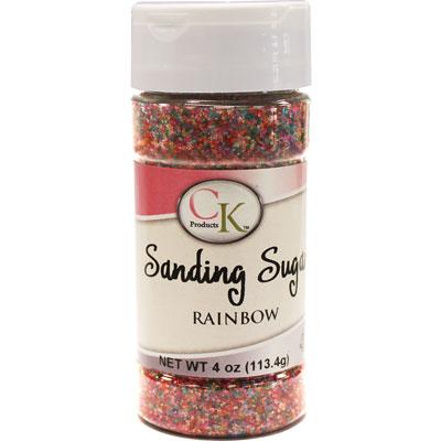Rainbow Sanding Sugar 4 oz - Papagino Foods Inc.