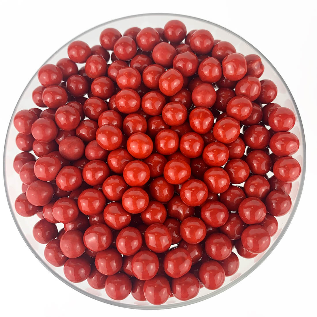 Color It Candy Red 10mm Sixlets - 4oz - Papagino Foods Inc.