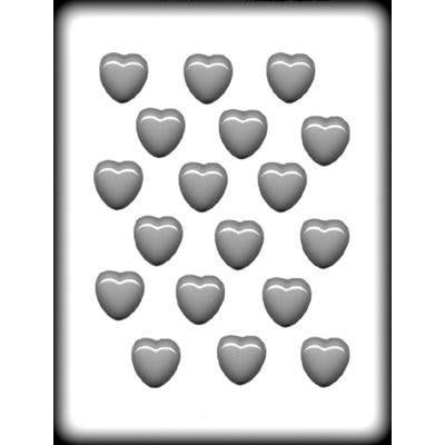 SMOOTH HEART 1⅛" HARD CANDY MOLD Product #8H-1032 - Papagino Foods Inc.
