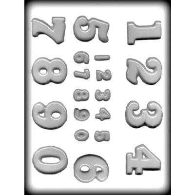 NUMBERS HARD CANDY MOLD Product #8H-14237 - Papagino Foods Inc.