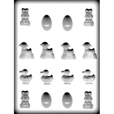 EASTER ASSORTMENT HARD CANDY MOLD Product #8H-2114 - Papagino Foods Inc.
