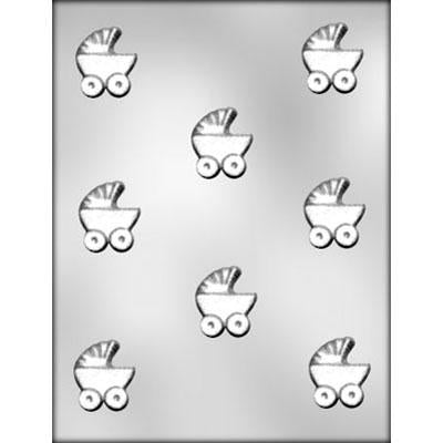 BABY BUGGY 1½" CHOCOLATE MOLD Product #90-11508 - Papagino Foods Inc.