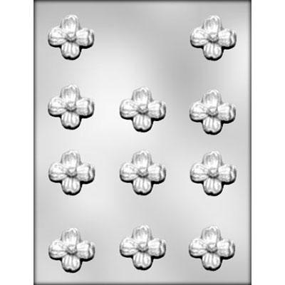 DOGWOOD 1⅜" CHOCOLATE MOLD Product #90-13022 - Papagino Foods Inc.