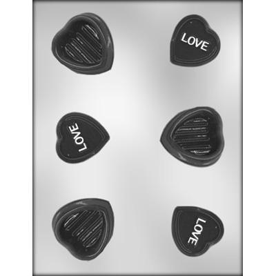 Heart Box 2" Chocolate Mold # 90-1307 - Papagino Foods Inc.