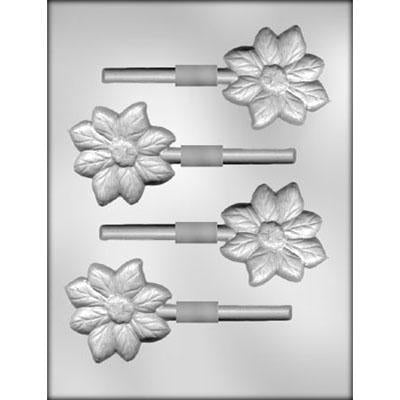FLOWER 2¾" SUCKER CHOCOLATE MOLD Product # 90-13105 - Papagino Foods Inc.