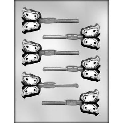 BUTTERFLY 2" SUCKER CHOCOLATE MOLD Product #90-13113 - Papagino Foods Inc.