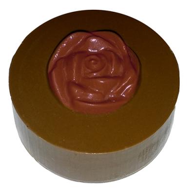 ROSE ROUND SANDWICH COOKIE CHOCOLATE MOLD Product # 90-161302 - Papagino Foods Inc.