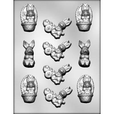 EASTER ASSORTMENT CHOCOLATE MOLD Product # 90-2104 - Papagino Foods Inc.