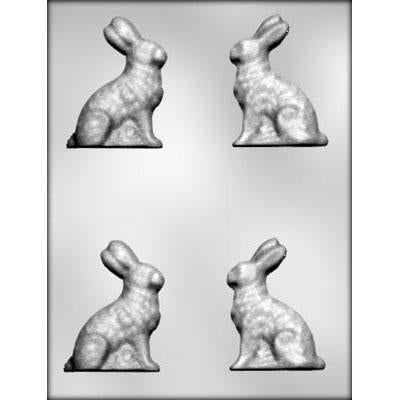 BUNNY 3" 3D CHOCOLATE MOLD Product #90-2318 - Papagino Foods Inc.